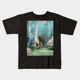 Wonderful mermaid Kids T-Shirt